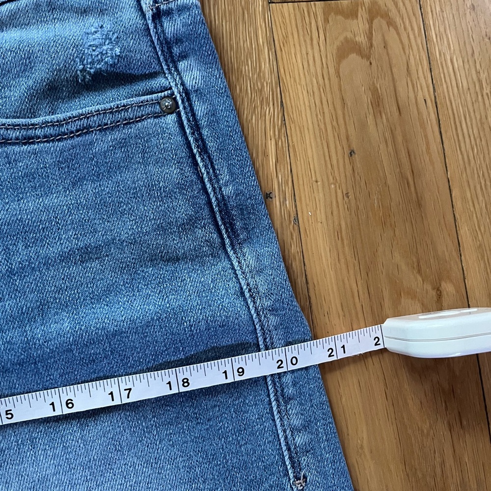 LuLaRoe Distressed Jean Shorts - Picture 6 of 7
